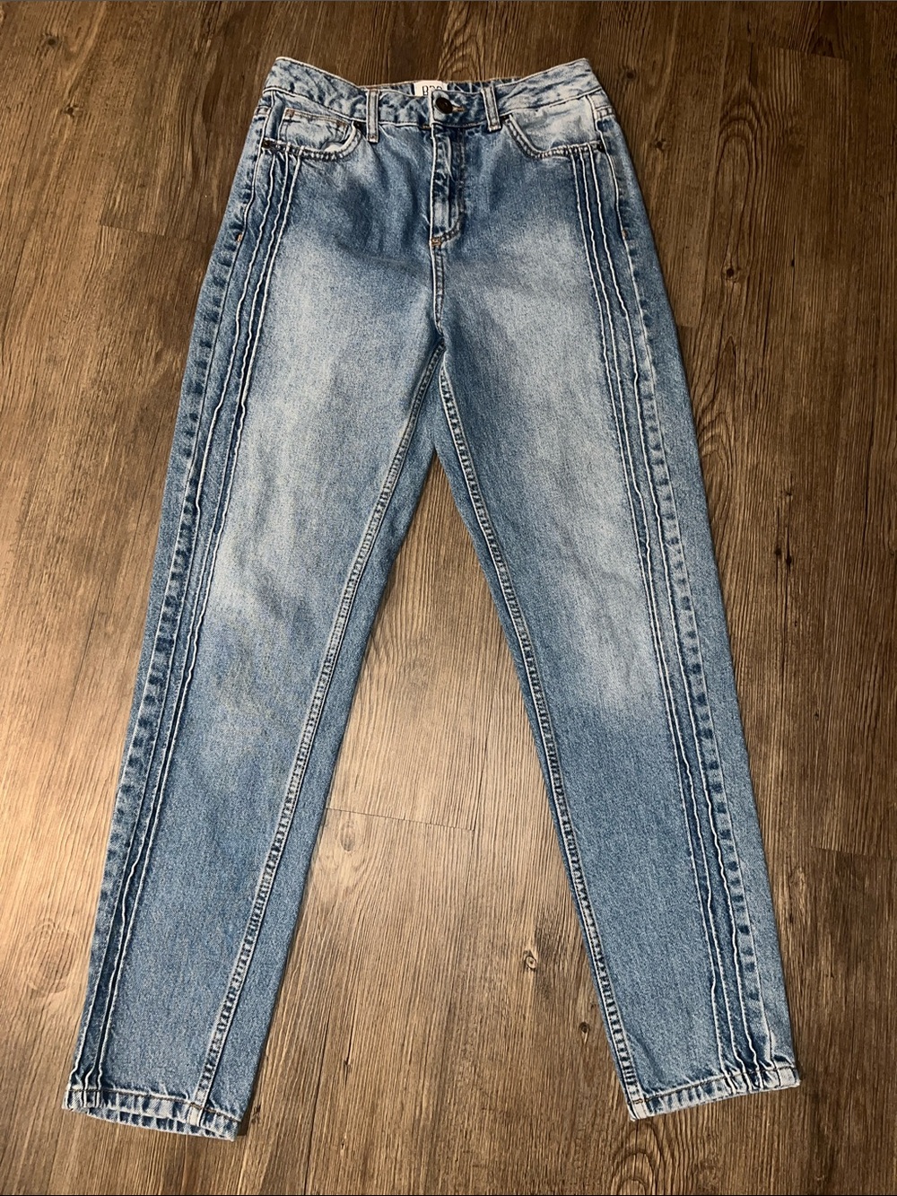 BDG Mom Jeans with Side Seam Detail